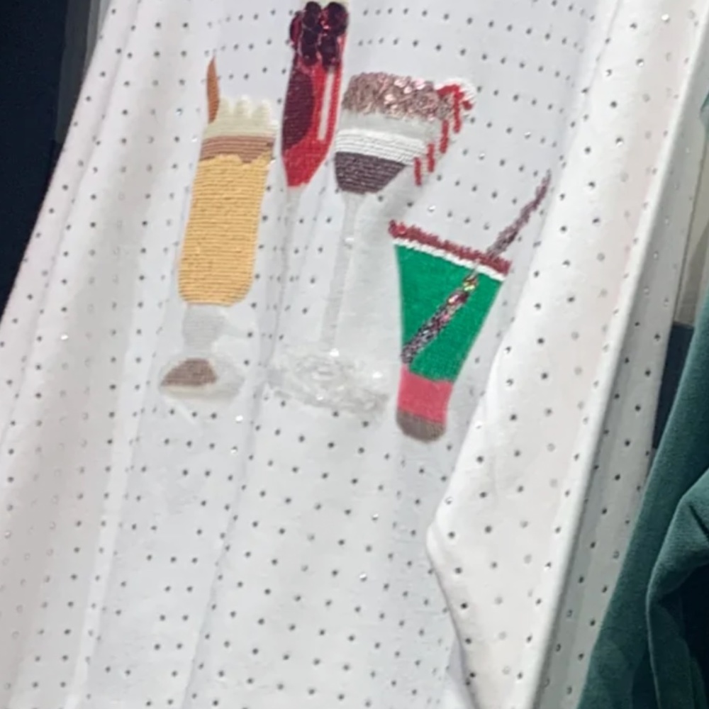 Queen of sparkles Christmas cocktail sweater